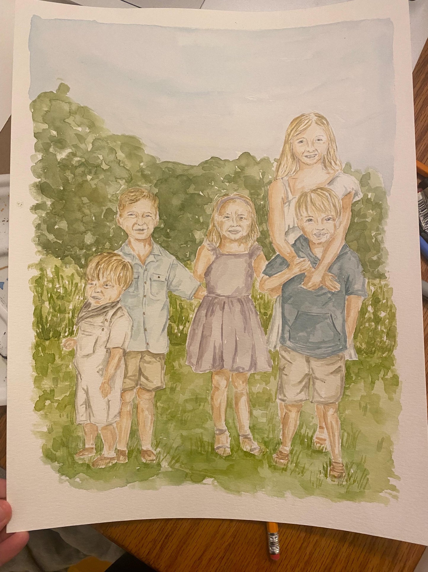 Elegant Custom Family Portraits