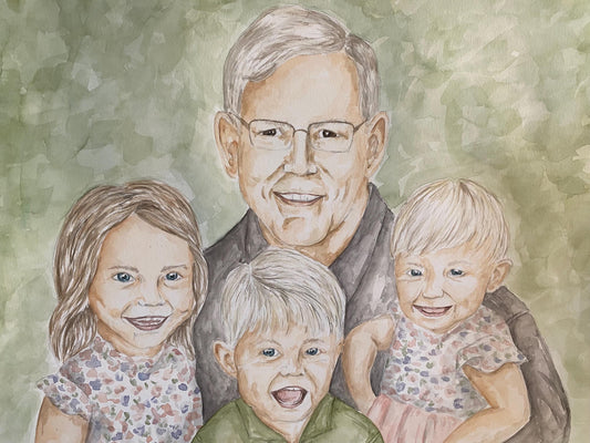 Elegant Custom Family Portraits
