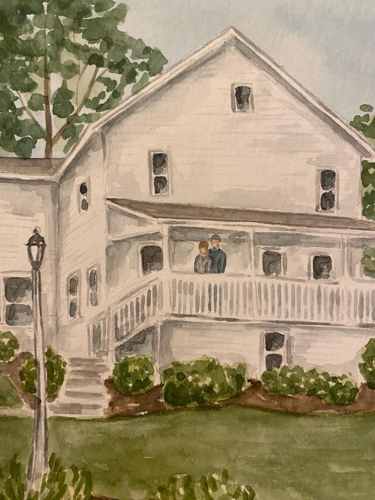 Custom Home Portraits, House Painting